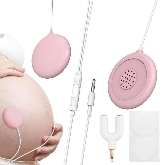 Pregnancy Belly Speaker Safe Gentle Harmless Belly Headphones Universal  Comfortable Pregnant Products With Audio Splitter For - AliExpress